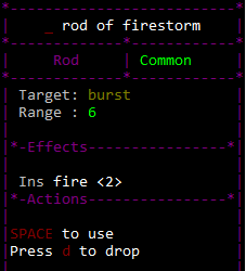 AoE rods now has target type "burst" and a range.